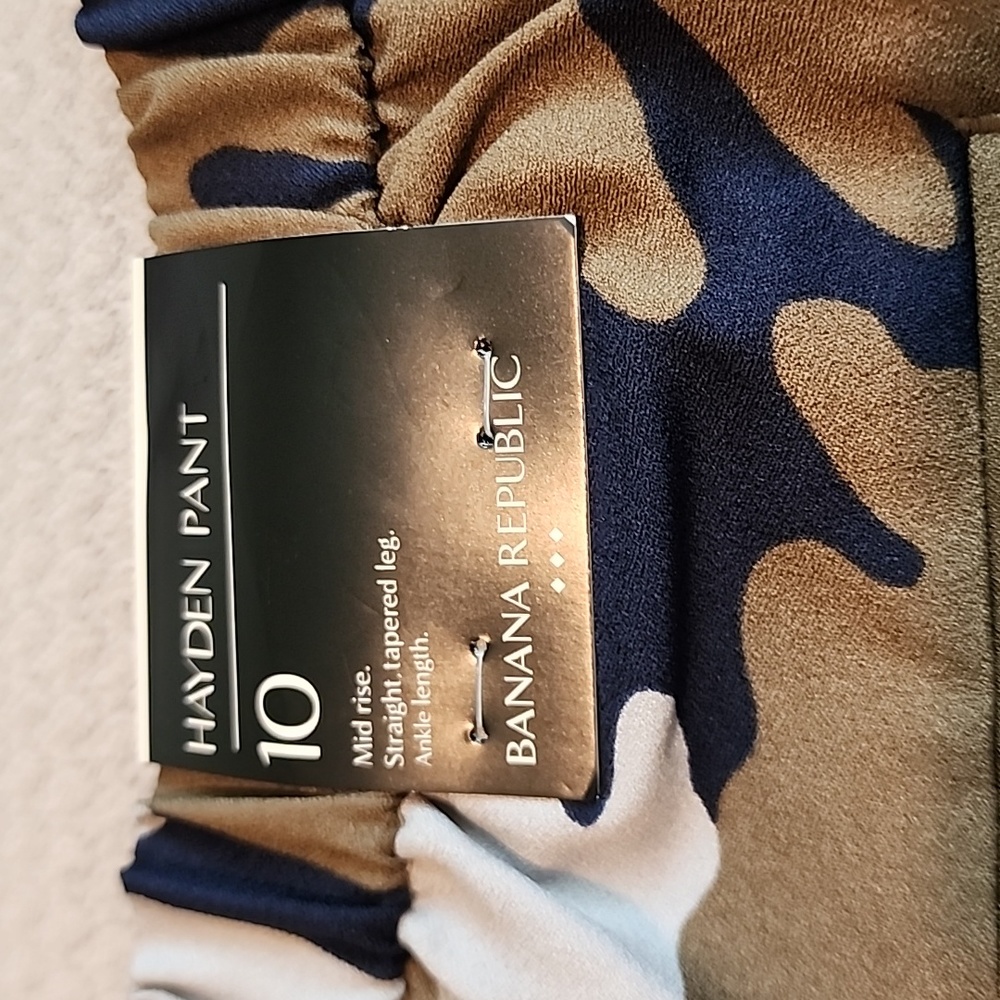 NWT Banana Republic Hayden Camo Pants - Picture 9 of 9